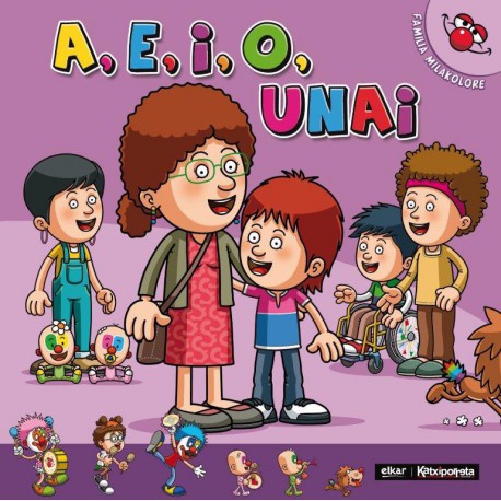 A, E, I, O, Unai  -  Familia mila kolore