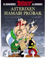 "Asterixen hamabi probak" komikia - Asterix euskaraz - Karrikiri Euskal Denda