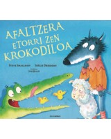 Afaltzera etorri zen krokodiloa