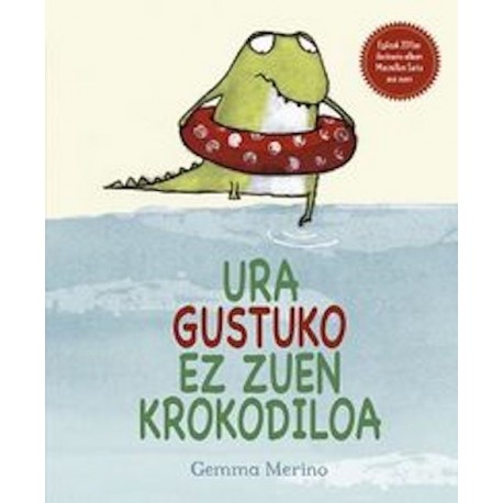 Ura gustuko ez zuen krokodiloa