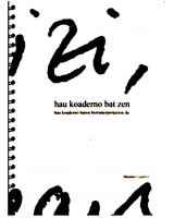 Hau koaderno bat zen