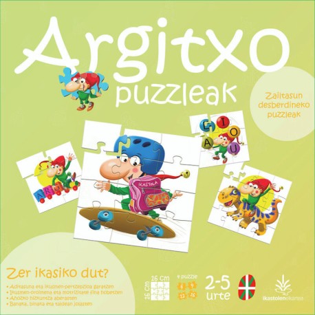 Argitxo Puzzleak (2-5 urte)