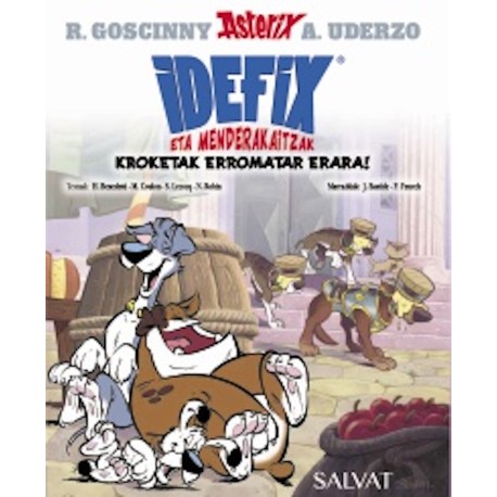 Idefix eta menderakaitzak 2.- Kroketak erromatar erara!    (Komikia)