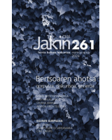 Jakin aldizkariaren 261. - Bertsoaren ahotsa