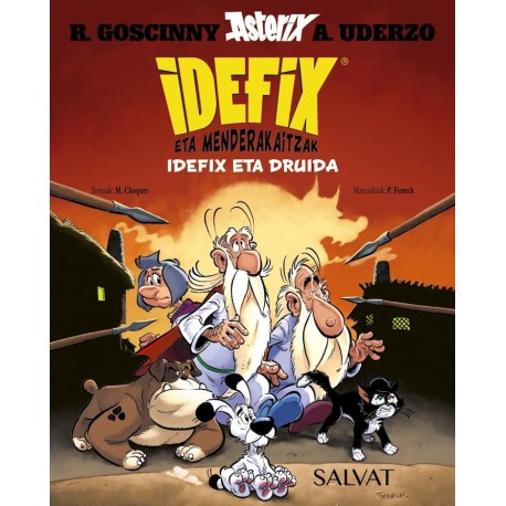 Idefix eta menderakaitzak 5. - Idefix eta druida     (Komikia)