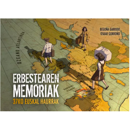 Erbestearen memoriak: 37ko euskal haurrak     (Komikia)