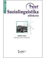 Bat Soziolinguistika aldizkaria 132. - Hirietako soziolinguistikaz