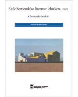 Egile berriendako literatur lehiaketa 2025