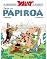 Asterix - Zesarren papiroa (Komikia)